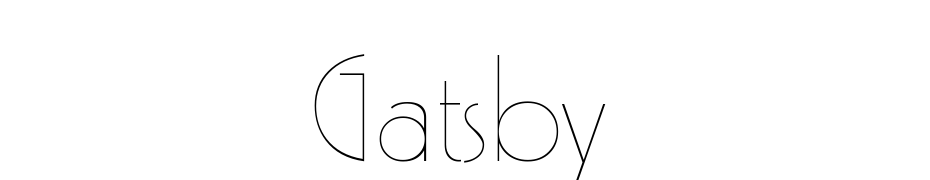 Gatsby Regular Font Download Free
